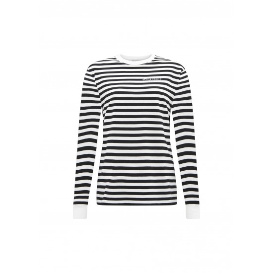 Bella Freud Long Sleeve Striped T-Shirt Promotion