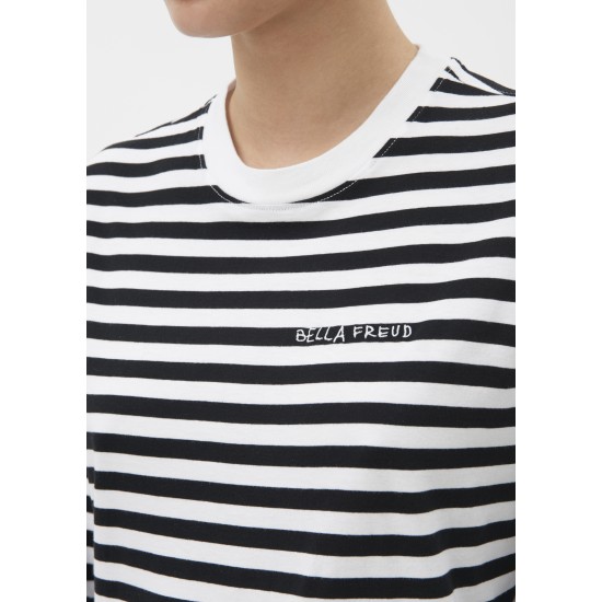 Bella Freud Long Sleeve Striped T-Shirt Promotion