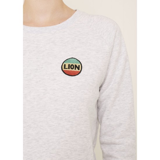 Bella Freud Lion Badge Sweatshirt Promotion