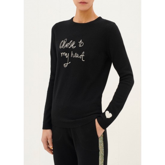 Bella Freud Close to My Heart Cashmere Jumper Promotion