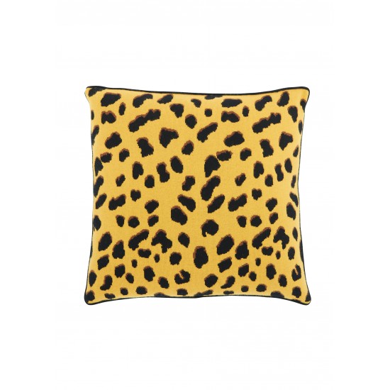 Bella Freud Iggy Leopard Cushion Online Sale