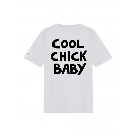 Bella Freud X Sarah Lucas | Cool Chick Baby T-Shirt Promotion