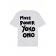 Bella Freud X Sarah Lucas | More Power Yoko Ono T-Shirt Promotion